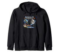 Artemis 2 Journey Around the Moon and Back 2026 Zip Hoodie