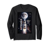 Artemis 2 Journey Around the Moon Long Sleeve T-Shirt
