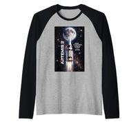 Artemis 2 Journey Around the Moon Raglan Baseball Tee