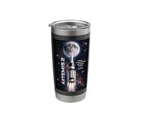 Artemis 2 Journey Around the Moon Stainless Steel Insulated Tumbler