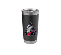Artemis 2 Mission Patch Graphic | Crewed Lunar Orbit Apparel Stainless Steel Insulated Tumbler