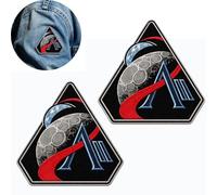 Artemis 2 Patch, 2 Inch Artemis II Mission Embroidered Hook Patch, Artemis 2 Mission Emblem for Caps, Jackets, Artemis II Patch for Space Enthusiasts (2 pcs)