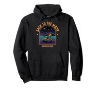 Artemis 2026 Back To The Moon Lunar Rover Retro Sci-Fi Space Pullover Hoodie