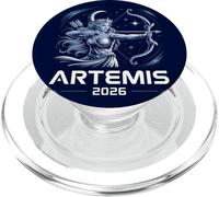 Artemis 2026: Lunar Huntress Celestial Archer Moon Space PopSockets PopGrip for MagSafe