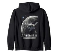 Artemis 2026 Rocket Launch Mission To The Moon Artemis 2 Zip Hoodie
