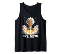 Artemis 2026 - Space Galaxy Astronomy Science Outer Space Tank Top