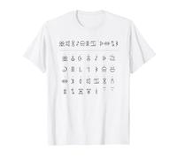 Artemis Fowl Fairy Alphabet T-Shirt, Men, White, 4X-Large