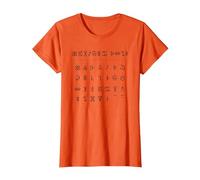 Artemis Fowl Fairy Alphabet T-Shirt, Women, Orange, Large