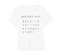 Artemis Fowl Fairy Alphabet T-Shirt, Women's Plus, White, 3X