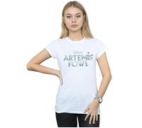 Artemis Fowl Movie Logo Cotton T-Shirt Disney White XXL