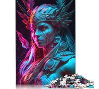 Artemis God Jigsaw Puzzles Puzzle for Adults Kids. 1000 Piece Great Gifts Challenge Toy Educational Games Home Decoration for Educational Games Gifts 1000pcs (38x26cm)