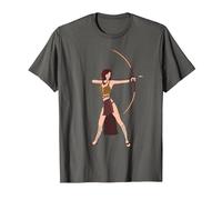 Artemis Goddess Of Hunting Greek Mythology Ancient Hunter T-Shirt