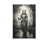 Artemis Goddess of Nature Poster Canvas Poster Wall Art Decor Print Picture Paintings for Living Room Bedroom Decoration 20x30inch(50x75cm)