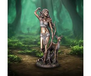 Artemis Gr oddess of the Hunt Bronze Resin Statue Figure Nemesis Now 29cm