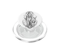 Artemis Gr oddess Moon Hunt Deer Mythology Artwork PopSockets PopGrip for MagSafe