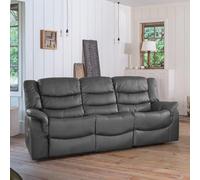 Artemis Home Almeira 3 Seat Recliner Sofa in Grey Artemis Home Grey