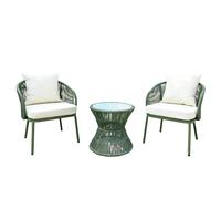 Artemis Home Florent Patio Bistro Set in Green Artemis Home Green