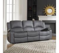 Artemis Home Glendale 2 Seat Electric Reclining Sofa - Grey, Grey