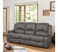 Artemis Home Glendale 3 Seat Manual Recliner Sofa in Grey Artemis Home Grey
