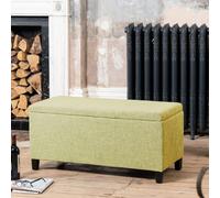 Henbury Storage Ottoman Artemis Home Green One Size