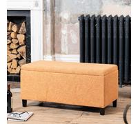 Henbury Storage Ottoman Artemis Home Orange One Size