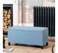 Henbury Storage Ottoman Artemis Home Teal One Size