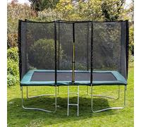 Artemis Home Kanga 7x10FT Rectangular Trampoline with Green Padding Artemis Home Green