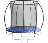 Artemis Home Leapfrog 8FT or 244cm Round Outdoor Trampoline with Blue Padding Artemis Home Blue