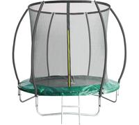 Artemis Home Leapfrog 8FT or 244cm Round Outdoor Trampoline with Green Padding Artemis Home Green