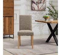 Artemis Home Maiolo Fabric Dining Chairs - Set of 2 in Brown Artemis Home Brown