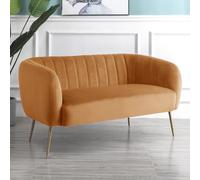 Artemis Home Matilda 2 Seat Sofa in Orange | Size: 2 Seater Artemis Home Orange 2 Seater