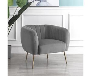 Artemis Home Matilda Accent Chair in Grey | Size: Armchair Artemis Home Grey Armchair