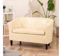 Artemis Home Meriden 2 Seat Tub Sofa in Cream Artemis Home Cream
