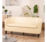 Artemis Home Meriden 3 Seat Tub Sofa in Cream Artemis Home Cream