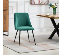 Artemis Home Morandi Velvet Dining Chairs - Set of 2 - Green