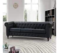 Artemis Home Richland 3 Seat Sofa in Black Artemis Home Black