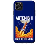Artemis II Back to the Moon Rocket Launch Space Graphic Case for iPhone 11 Pro Max