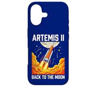 Artemis II Back to the Moon Rocket Launch Space Graphic Case for iPhone 17