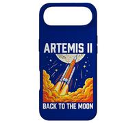 Artemis II Back to the Moon Rocket Launch Space Graphic Case for iPhone Air