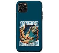 Artemis II Back to The Moon Vintage Space Rocket Retro Case for iPhone 11 Pro Max