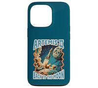 Artemis II Back to The Moon Vintage Space Rocket Retro Case for iPhone 13 Pro