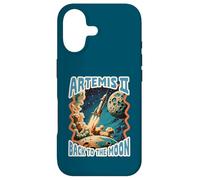 Artemis II Back to The Moon Vintage Space Rocket Retro Case for iPhone 17