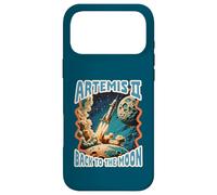Artemis II Back to The Moon Vintage Space Rocket Retro Case for iPhone 17 Pro Max