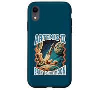 Artemis II Back to The Moon Vintage Space Rocket Retro Case for iPhone XR