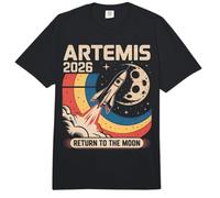 Artemis II Launch Back to The Moon 2026 Comfort Colors Adult Heavyweight T-Shirt