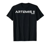 Artemis II Launch Back to the Moon 2026 Value Graphic T-Shirt, Men, Black, XL