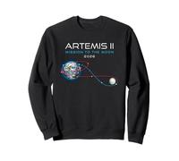 Artemis II Launch Mission to The Moon 2026 Route Sweatshirt