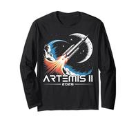 Artemis II Launch to The Moon 2026 Long Sleeve T-Shirt