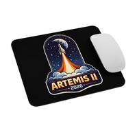 Artemis Ii Launch To The Moon 2026 Mouse Mat Soft Mouse Pad Comfortable Mousepad For Office Pc Computer 25X30Cm