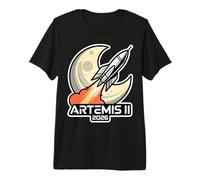 Artemis II Launch to The Moon 2026 Premium T-Shirt